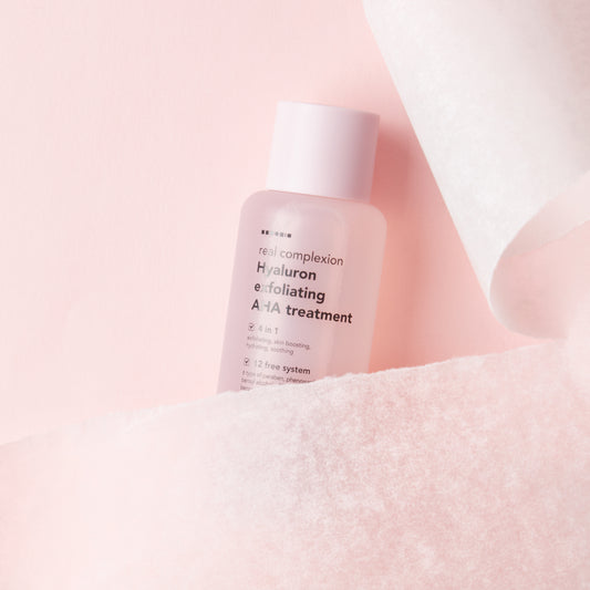 Hyaluron Exfoliatin AHA treatment