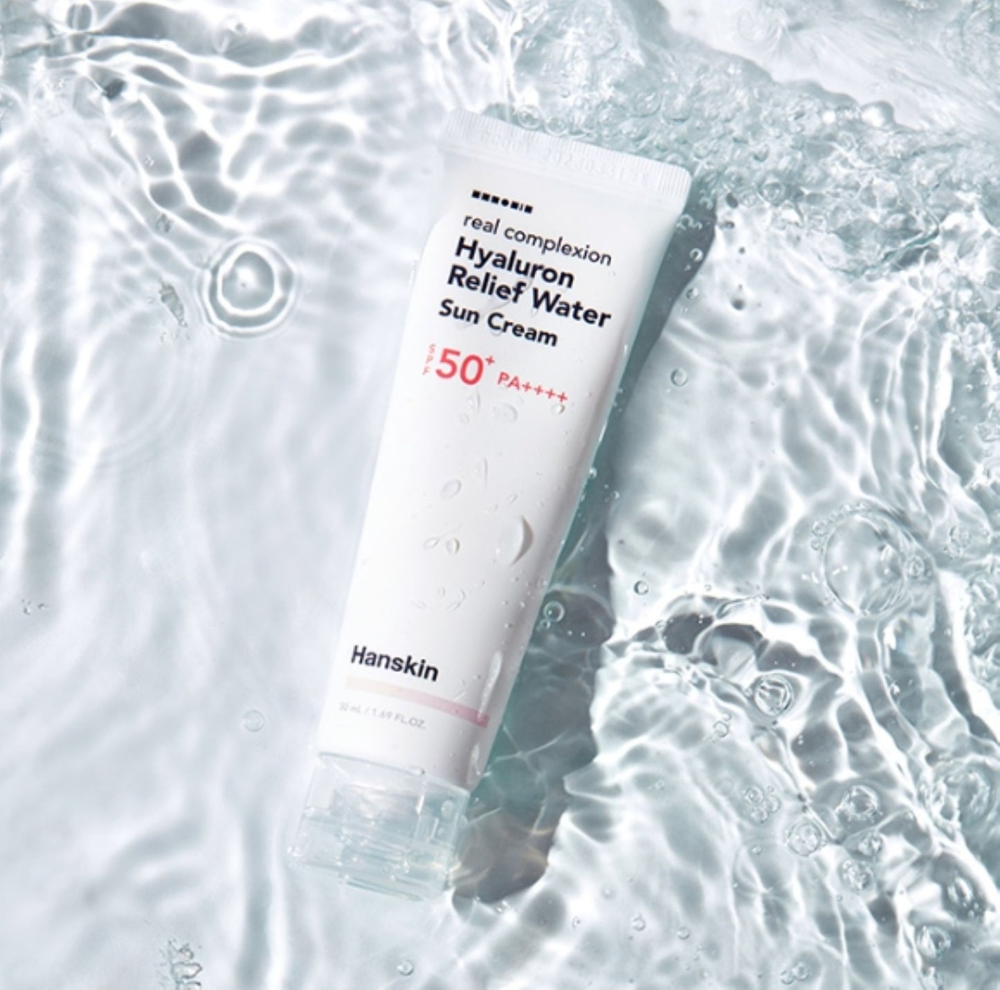 Real complexion Hyaluron Relief Water Sun Cream